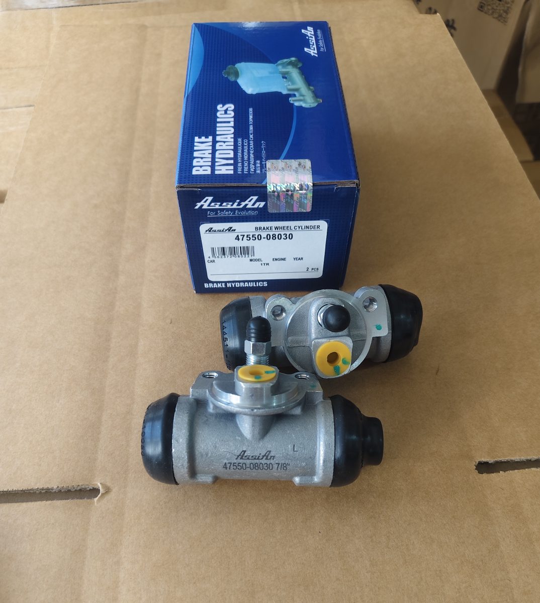 むぎたん BRAKE WHEEL CYLINDER 47550-19135 FOR TOYOTA KM-20 13/16